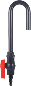 Aquarium Water Changer, PVC Aquarium Water Filler Hanging Fish Tank Hook Filler with Flow Switch for 1/2“, 5/8”, 3/4”