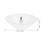 3Pcs Range Hood Oil Collecting Cups Plastic Oil Container for Kitchen Easy Installation