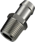 Heater Hose Fitting 1/2" NPT to 5/8" Barb Intake Manifold Adapter