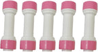 Malida 1/4" Quick Check Valve, One-Way Water Valve for RO System,5pack
