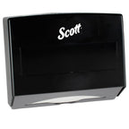 Scottfold Folded Paper Towel Dispenser, Black (09215)