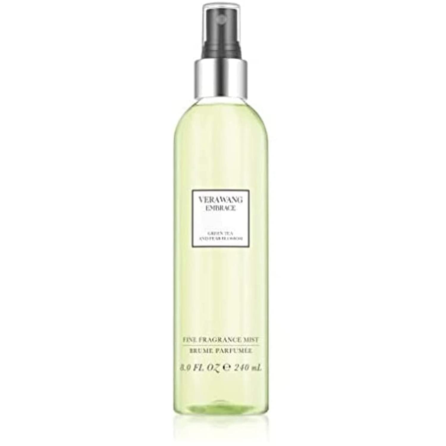 Embrace Green Tea and Pear Blossom Body Mist 8 fl oz (Pack of 1), Notes of Earthiness, Peony, and Sandalwood, Women's