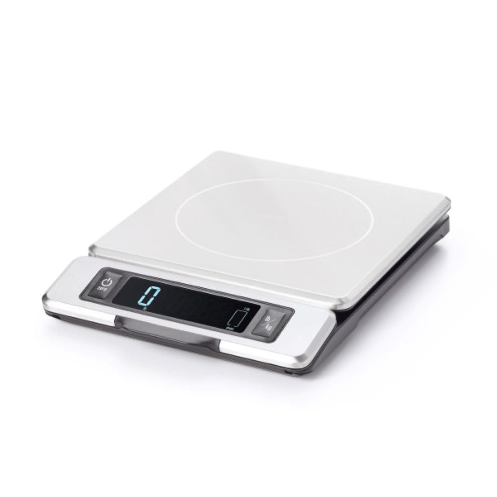 Good Grips 11 Pound Stainless Steel Food Scale with Pull-Out Display