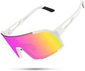Sports Sunglasses for Men Women,Cycling Glasses UV Protection for Running Softball Volleyball Hiking
