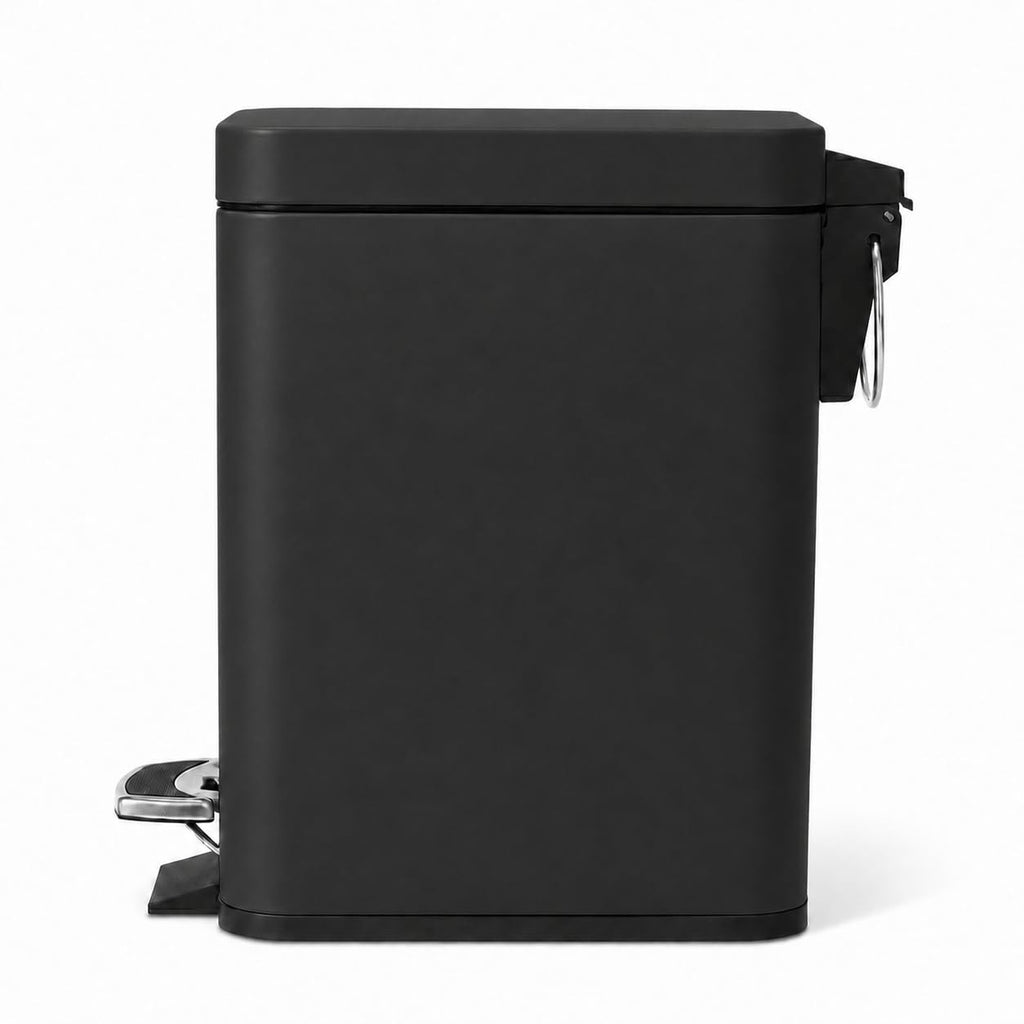 1.3 Gallon Stainless Steel Small Trash Can with a Lid