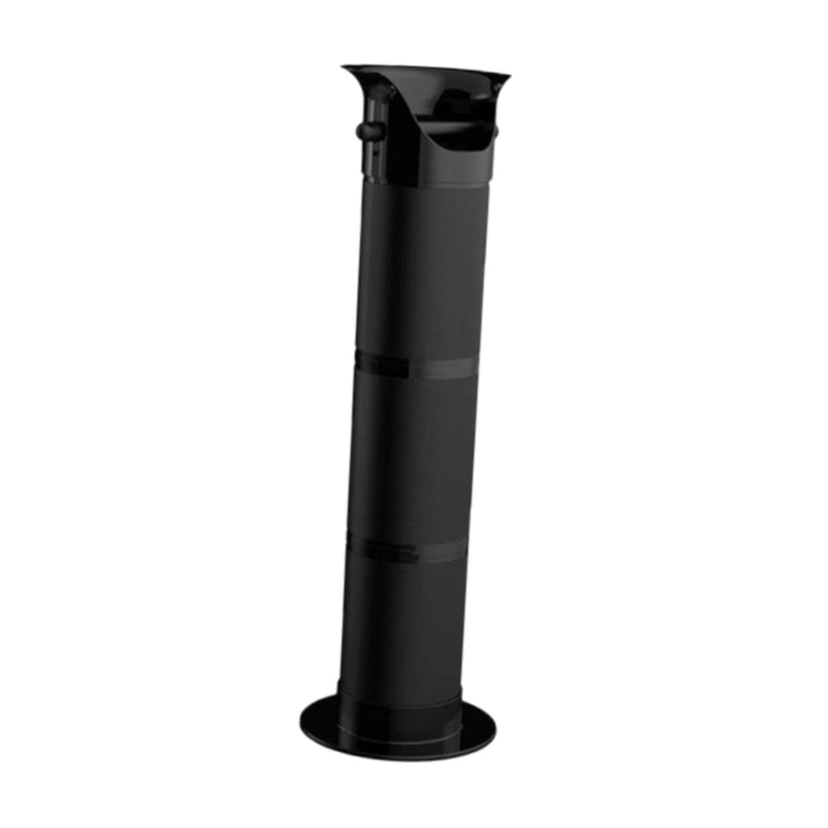 Generic Coffee Knock Box Professional Practical Baristas Tool Premium Large Capacity, Coffee Grounds Bucket for Coffee Shop, Black