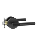 1 Pack Matte Black Passage Interior Door Handles