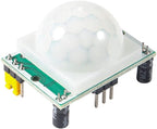 Dorhea 4Pcs HC-SR501 Pir Motion Infrared Human Body Sensor Module Pyroelectric Infrared Motion Detector Module for Raspberry Pi Microcontrollers Projects