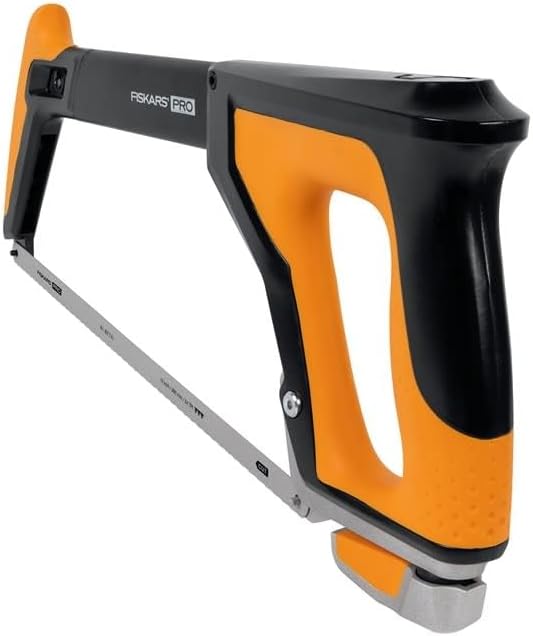 Fiskars Pro TrueTension Hacksaw, Blade-Tensioning Metal Cutting Saw