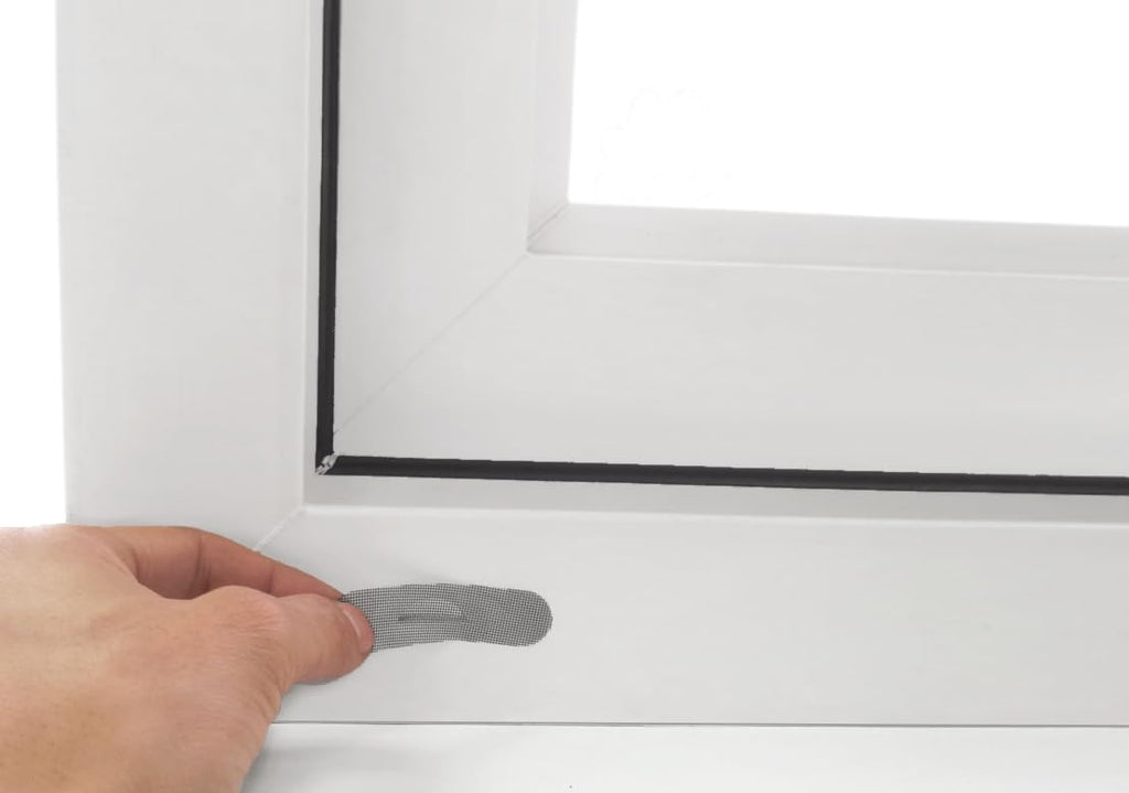 Weep Hole Covers for Windows, Self-Adhesive Screen Patch, Fine Mesh