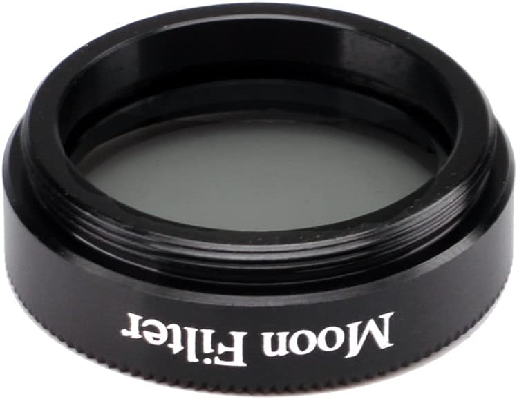 1.25-Inch Telescope Moon Filter for Eyepieces | Wide-angle viewing; multi-coated optics; sharp image