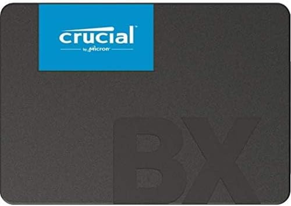 BX500 SATA SSD 1TB, Internal SSD 2.5", Up to 540MB/s, Compatible with Notebooks and Desktop PCs, 3D NAND, Dynamic
