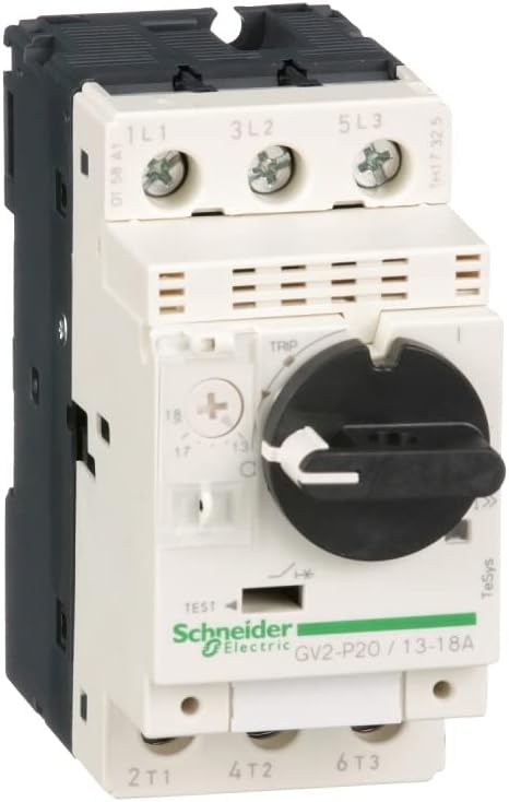 SCHNEIDER ELECTRIC 600-VAC 18-AMP GV2P20 Manual Starter 600VAC 18AMP IEC