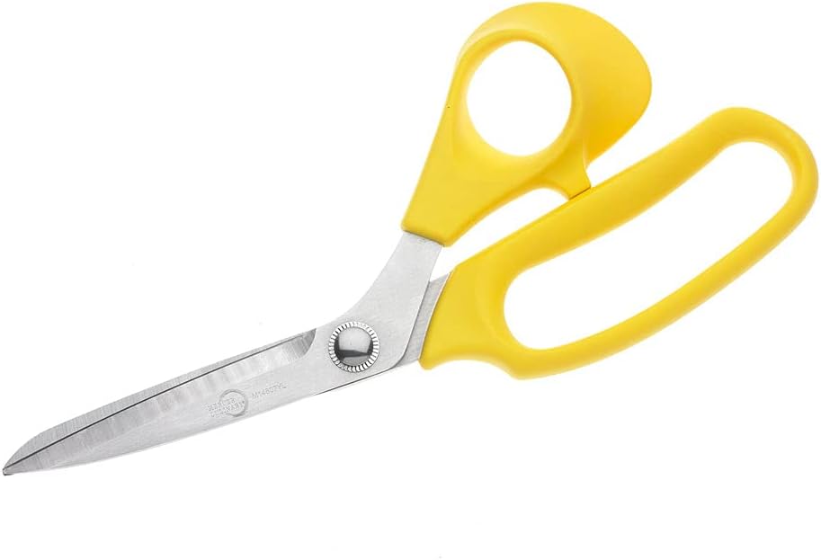 Kitchen Shears, 9-Inch, Yellow Handle