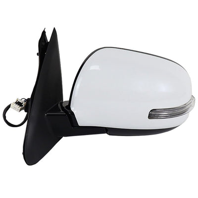 TiJeRa Power Left Door Mirror Heated Folding Compatible with Mitsubishi Outlander 2013-2020 LED Turn Signal Light