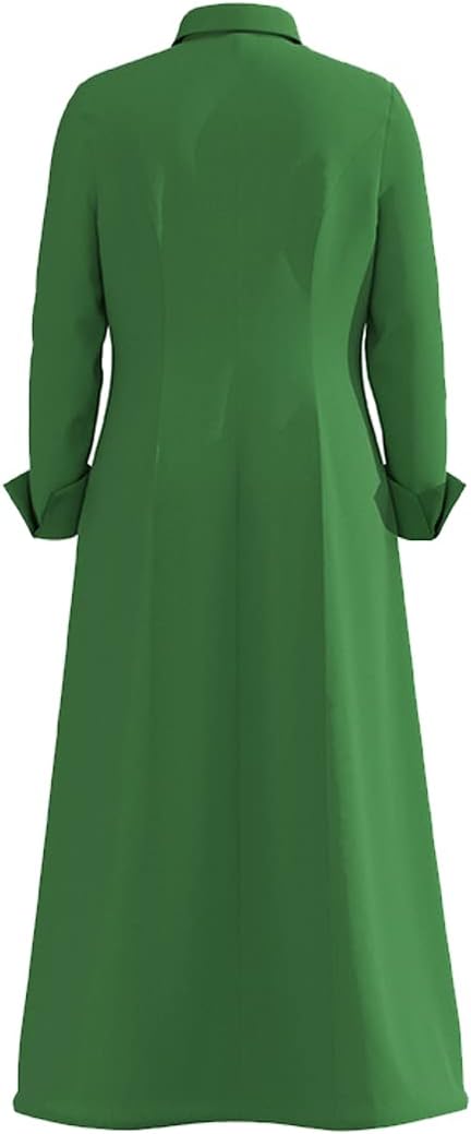 Clergy Women Roman Cassock Single Breasted Minister Choir Cassock Robe Clergy Pulpit Vestment