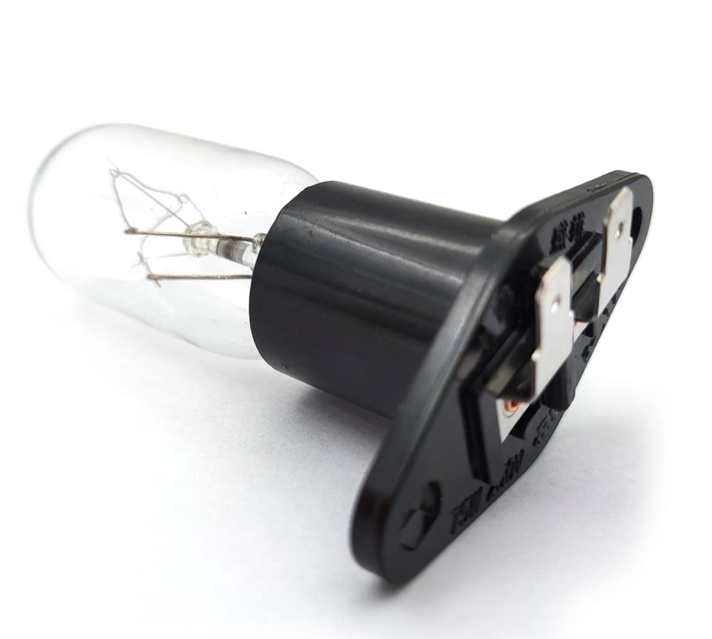5304464091 For Microwave Lamp Light Bulb and Socket Assembly Replacement