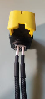Cummins Nox Sensor Connector for ISX and Detroit Diesel (Gray) Inlet