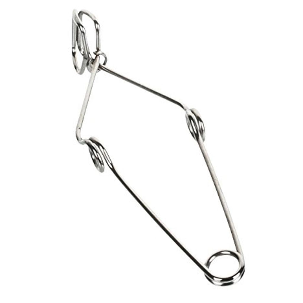 Labs Plated Spring Steel Wire Test Tube Clamp w Finger Grip