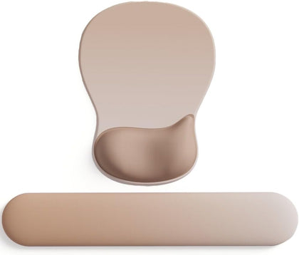 ErgoComfort Gel Wrist Rest Mouse Pad-Ergonomic Office Mousepad with Wrist Support-Non-Slip, Design Desk Accessories
