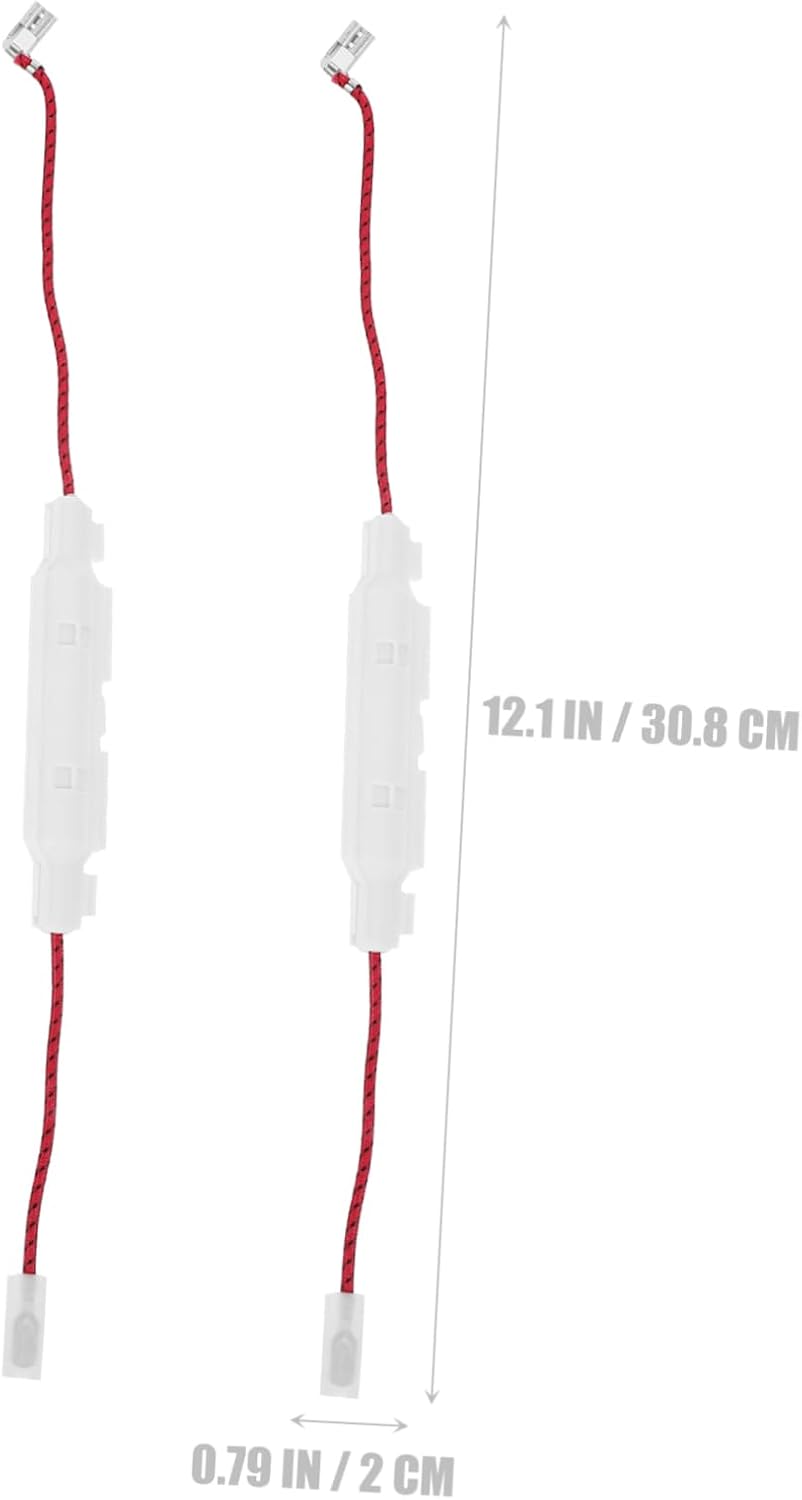 Microwave High Voltage Fuse Replacement 5kv 0.85a, 5pcs White