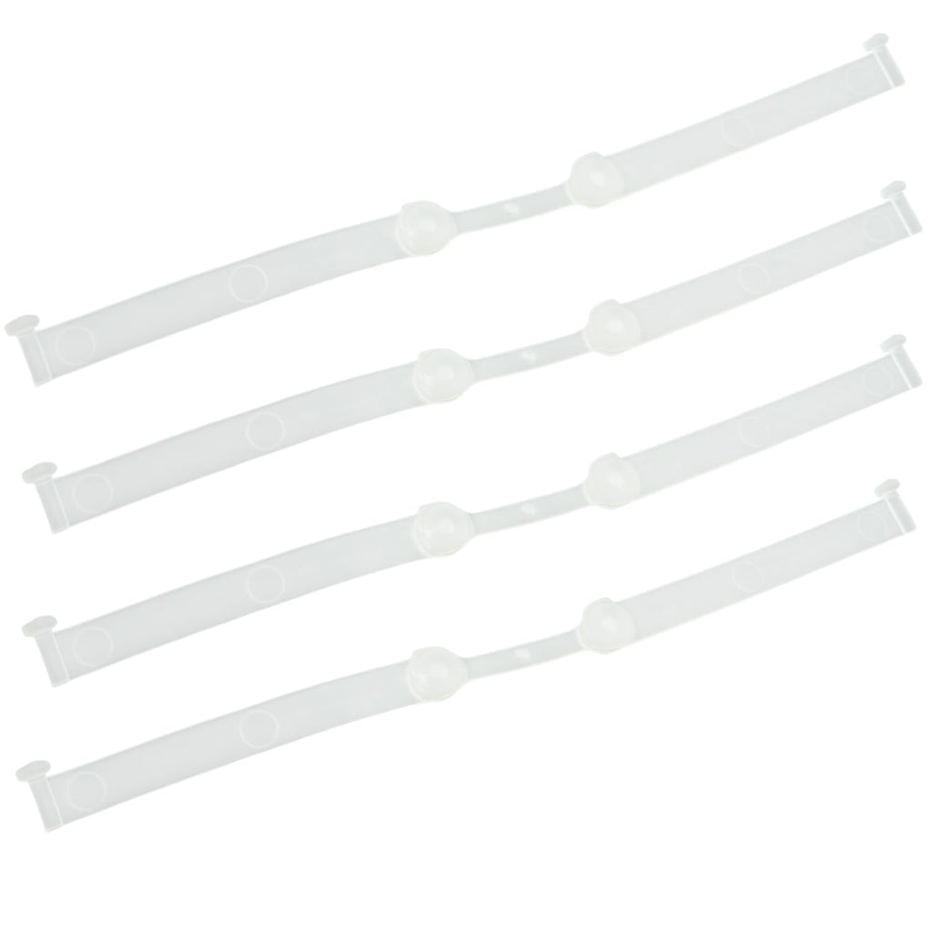 420978P Washing Machine Drum Strap Mld Straight -4 Pack