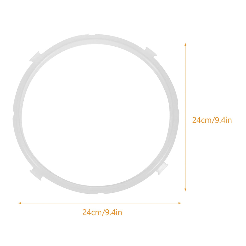 2pcs Silicone Seal Rings for Electric Pressure Cooker Lid Replacement