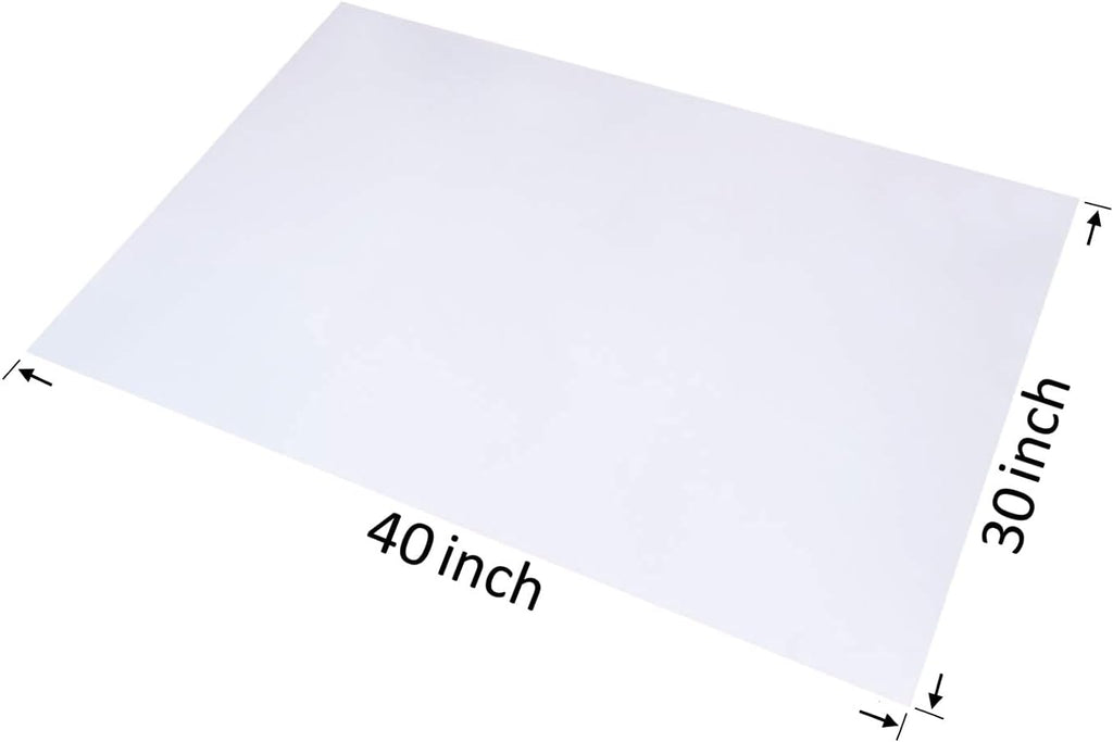 30x40 Clear Poly Bags, 10 CT, 1.6 Mil, Art, Posters & Wreath Covers