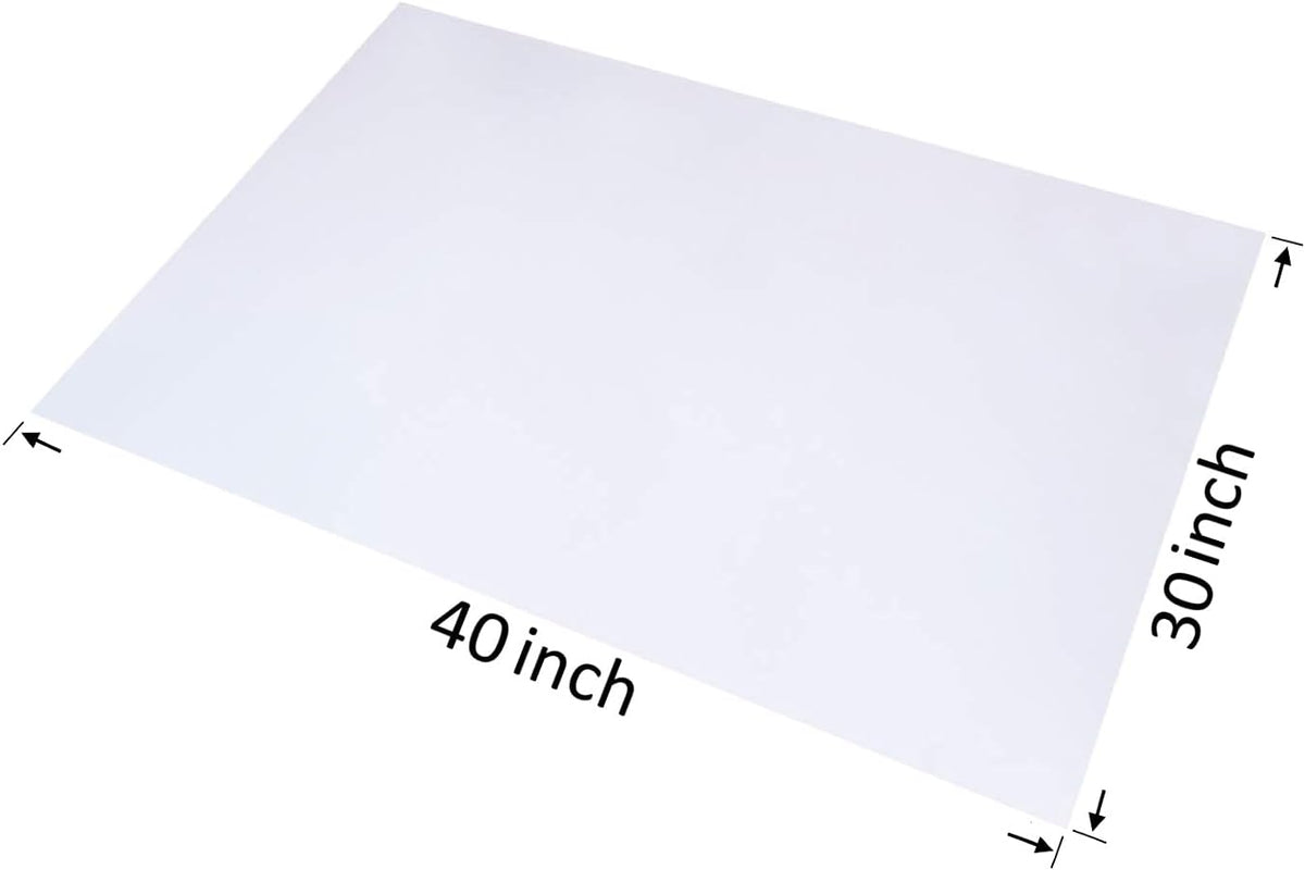 30x40 Clear Poly Bags, 10 CT, 1.6 Mil, Art, Posters & Wreath Covers