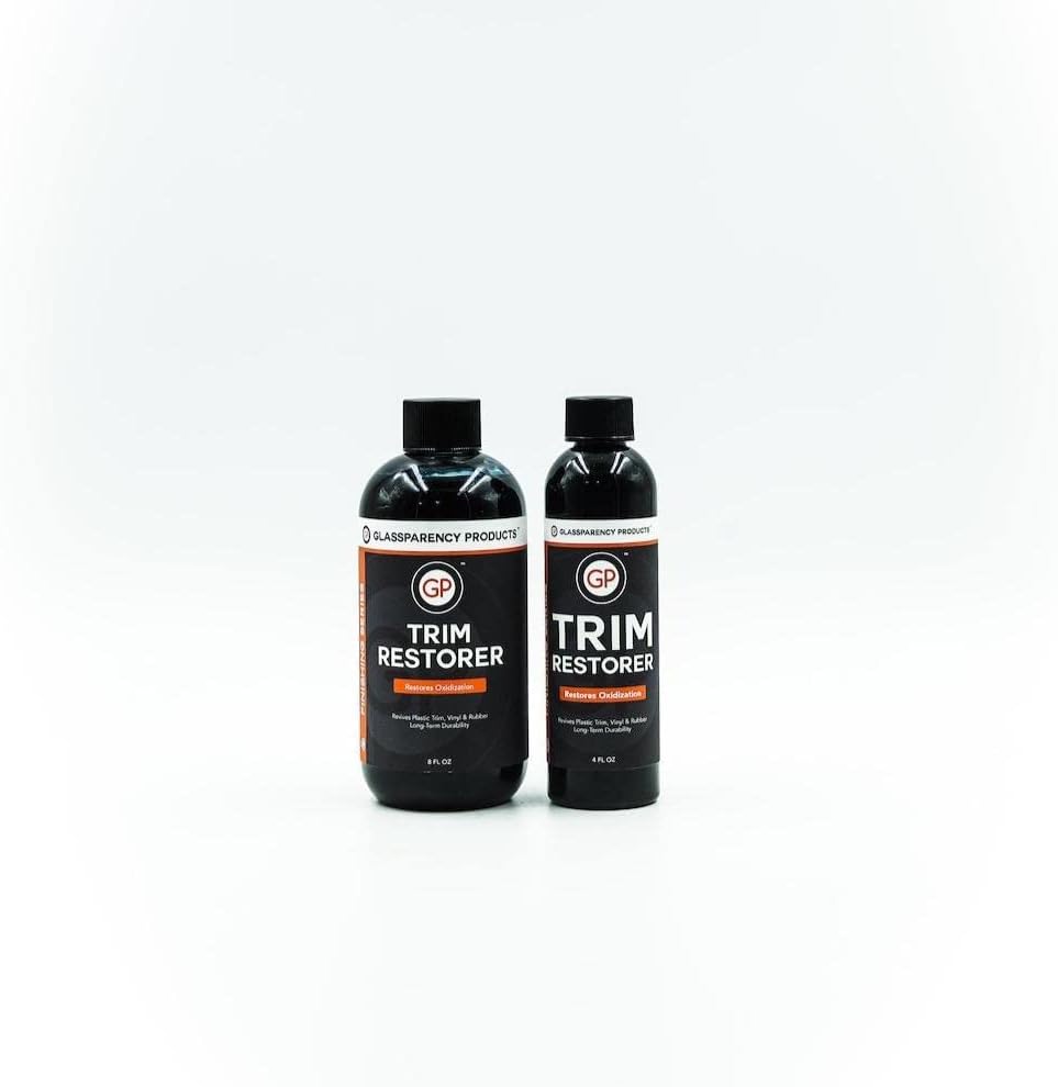 Trim Restorer (16 oz.) Restore & Protect Dull and Faded Exterior Plastic, Rubber, and Vinyl Trim Back to Black
