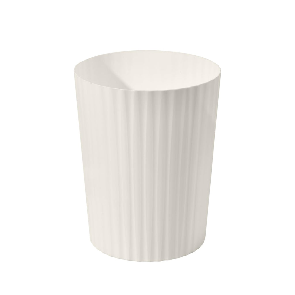 Grip Trash Can - Small Waste basketbin - 2 Gallon- for Office,Home,Bathroom,Kitchen - Beige
