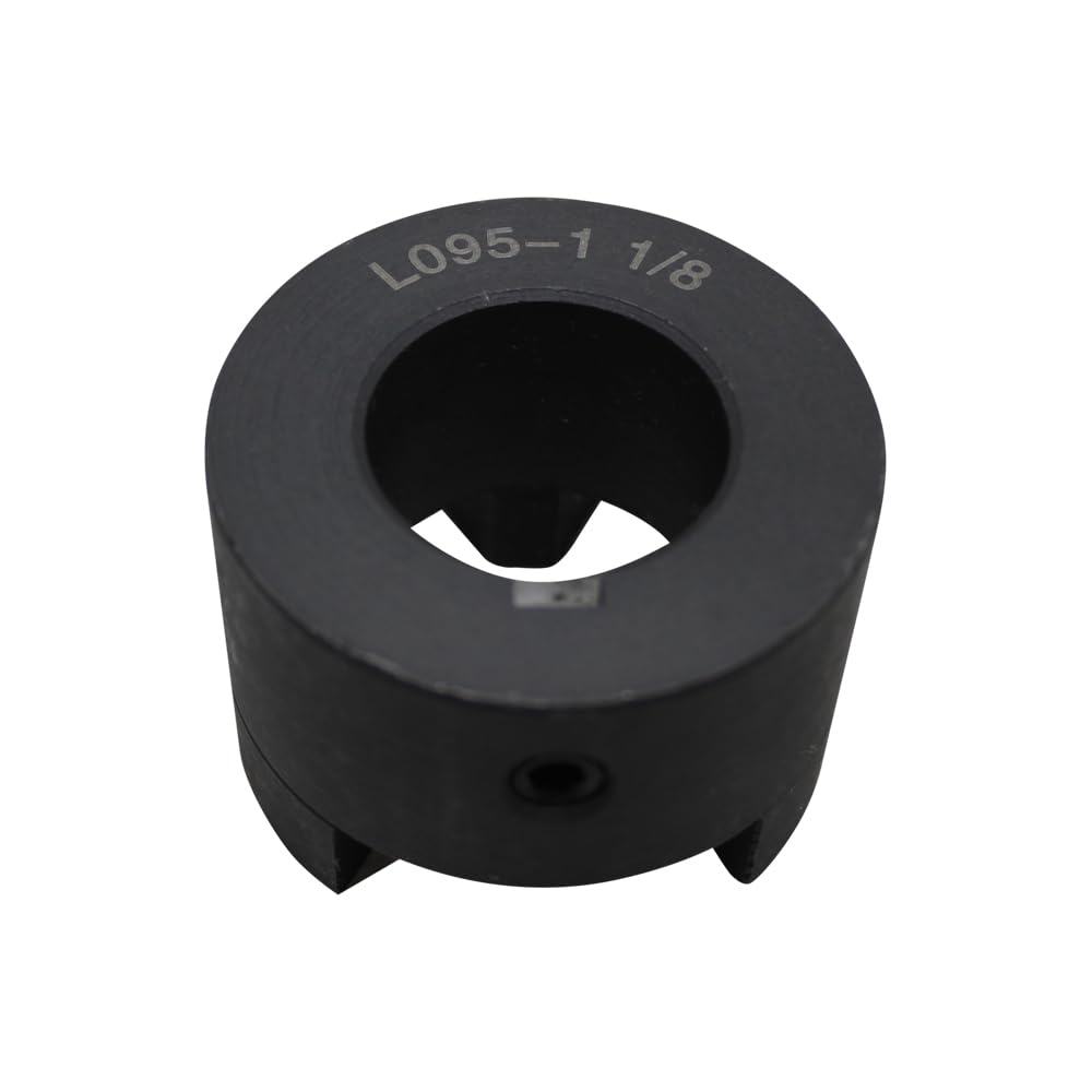 L095 L-Jaw Coupler Half Flexible 3 Jaw Coupling 1-1/8in