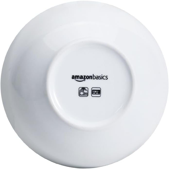 16-Pack White Porcelain Coupe Soup Bowl, 5.9" Diameter, Round, Microwave-Safe, Commercial-Grade