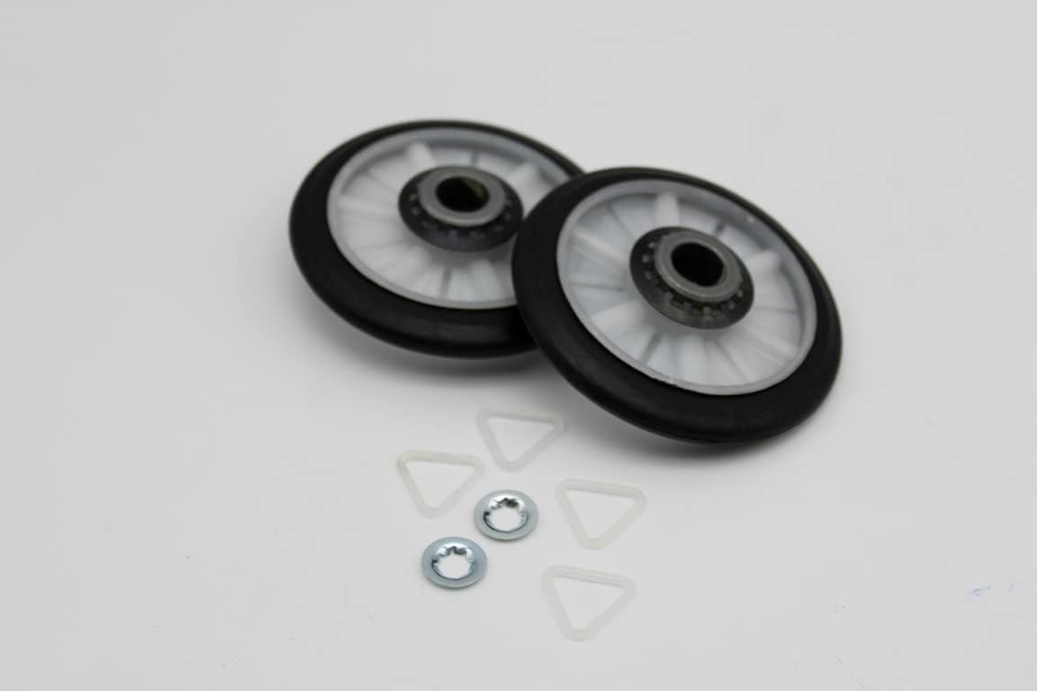 3397590 Rear Drum Support Roller Kit (2 Rollers) Compatible With Whirlpool Dryers