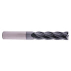 4 Flute Solid Carbide Long Roughing End Mill(1Pc, 1/2"), ALCrSiN Coated