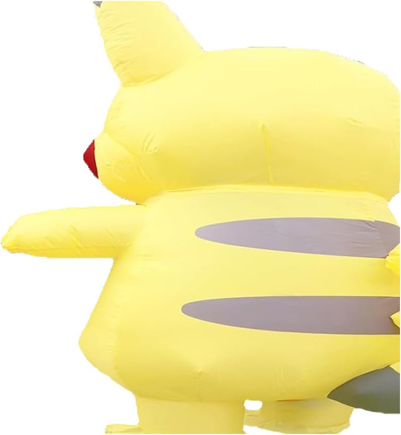 Yellow Mascot Inflatable Costumes for Adult, Inflated Halloween Costumes,Inflatable Costumes for Men Women,Blow up