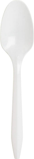 GJO20002 Polypropylene Medium-Weight Spoon, White (Pack of 1,000)