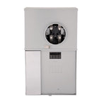 MIDWEST R281CB1ETG 200A Ringless Meter Socket Load Center • 4-Space, 8-Circuit Combo Panel with Main Breaker • Overhead/Underground Feed • Outdoor Enclosure • Surface Mount