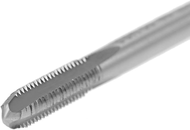 uxcell Machine Tap #8-32 UNC Thread 2B Class 3 Flutes High Speed Steel Screw Threading Tap Tapping Tool 5pcs