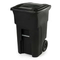 96 Gallon Rolling Outdoor Trash Can with Lid – Heavy‑Duty Plastic Garbage Container for Home, Business, and Curbside