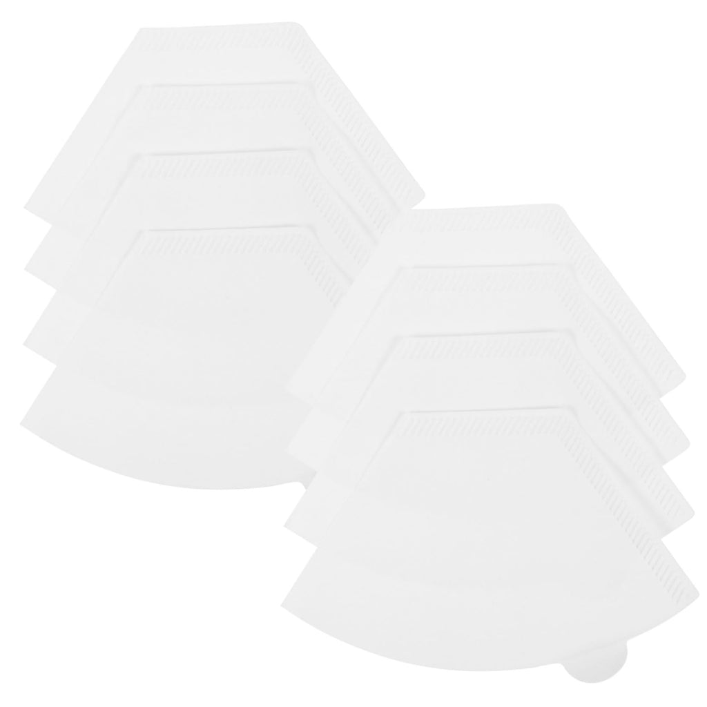 100pcs White round Coffee Filter Papers for Coffee Machine