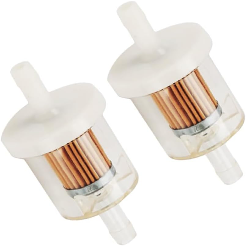 691035 493629 1/4 40 Micron Inline Fuel Filter Fit for Briggs and Stratton