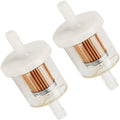 691035 493629 1/4 40 Micron Inline Fuel Filter Fit for Briggs and Stratton