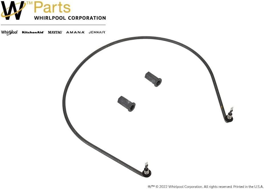 Whirlpool W10518394 Genuine OEM Dishwasher Heating Element Replacement Part - Replaces W10134009, 8563007, 8572861, and more