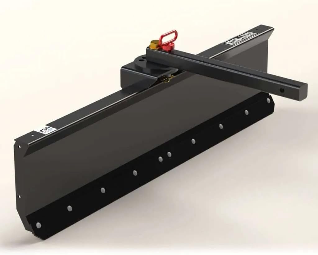 Back Plow Blade for Sub-Compact Tractors with 54" Snow Plow Blade - Heavy Duty - Black - Made in The USA