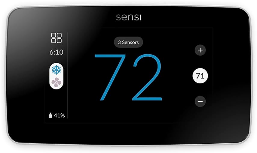 Touch 2 Smart Thermostat Wi-Fi, Alexa, Energy Star Certified, ST76