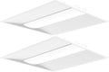 2Pack 2x2 LED Center Basket Troffer Light, 5CCT Color Tunable 3000K-6500K,5 Watt Adjustable 40W/35/30/25/20W, 0-10V Dimmable Drop Ceiling Lights, 120-277V-ETL Qualified
