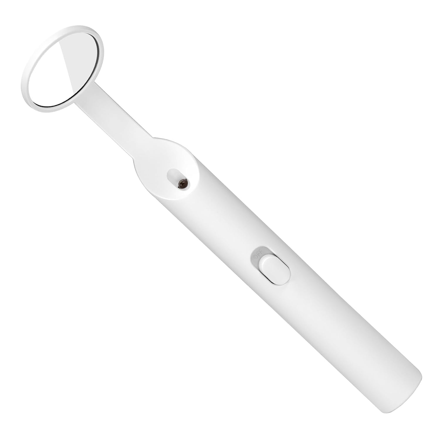 Dental Mirror for Teeth with Light Anti Fog Dentist Mouth Mirror, Reusable Plastics Dentist Mirror with Replaceable