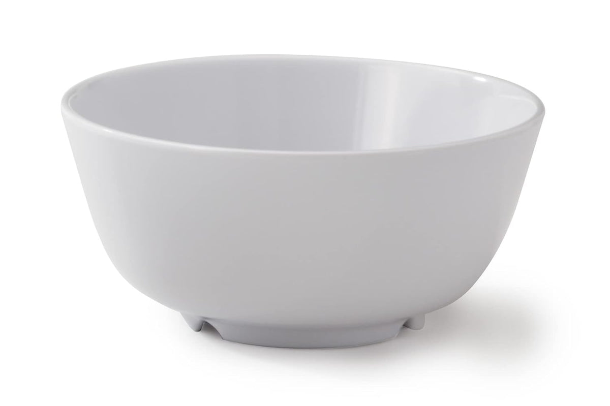 G.E.T. 0172-W-EC White 12 oz. Melamine Bowls