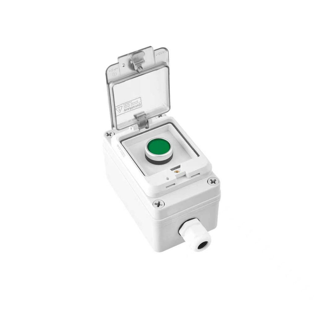 Green Start Push Button Station Box 22mm IP65 Cover for Industrial Control